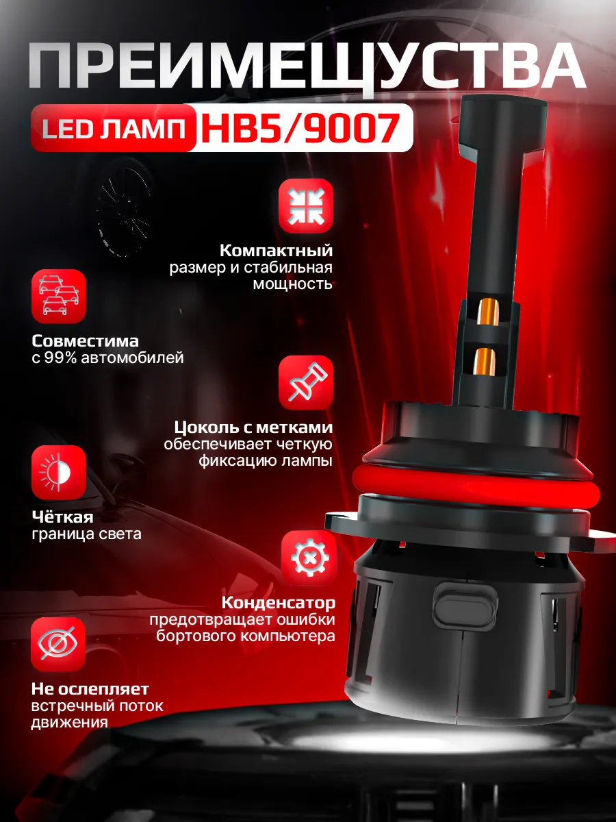 Светодиодная лампа T95 HB5