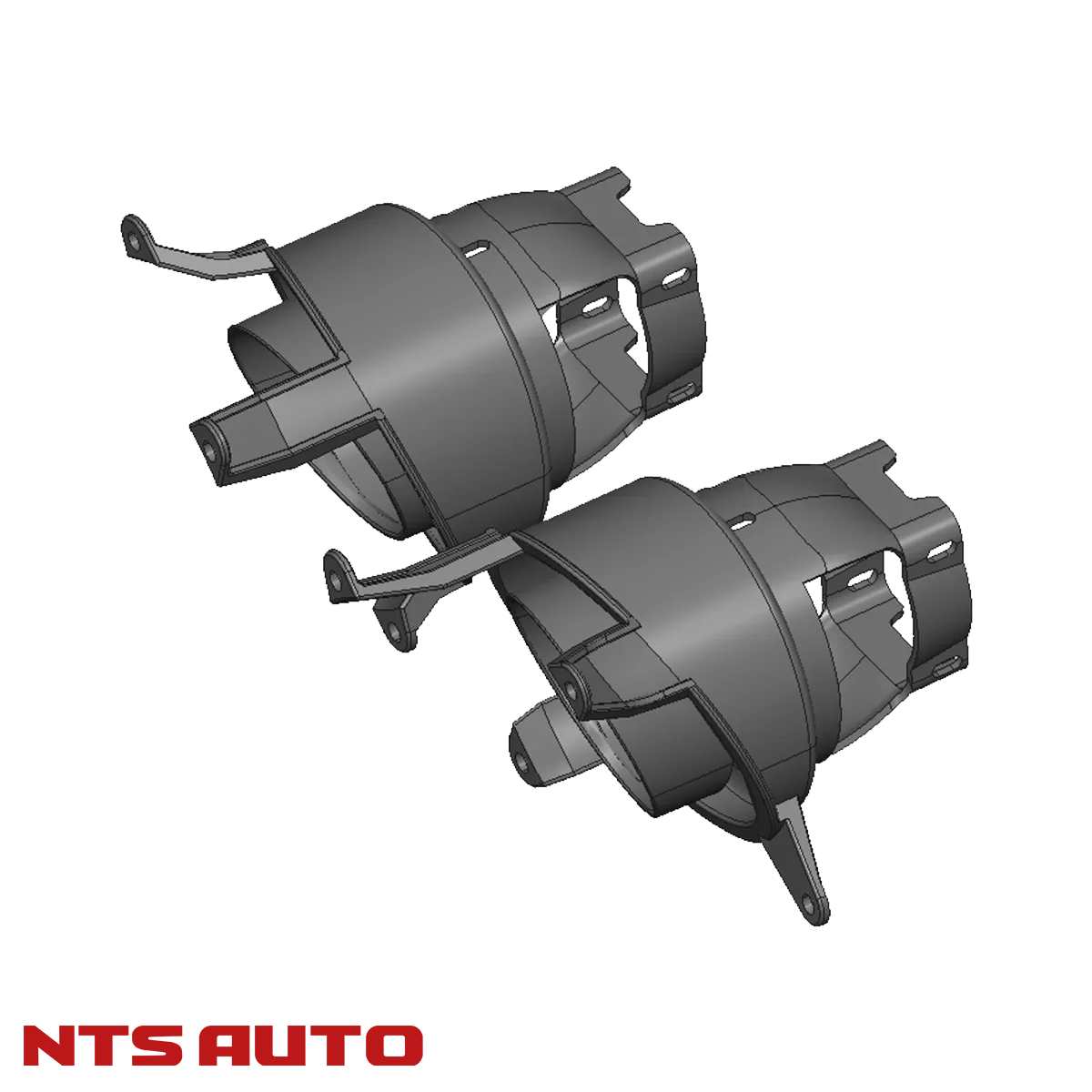 Крепление изготовленное на 3D принтере для KIA SPECTRA 1 2004-2011