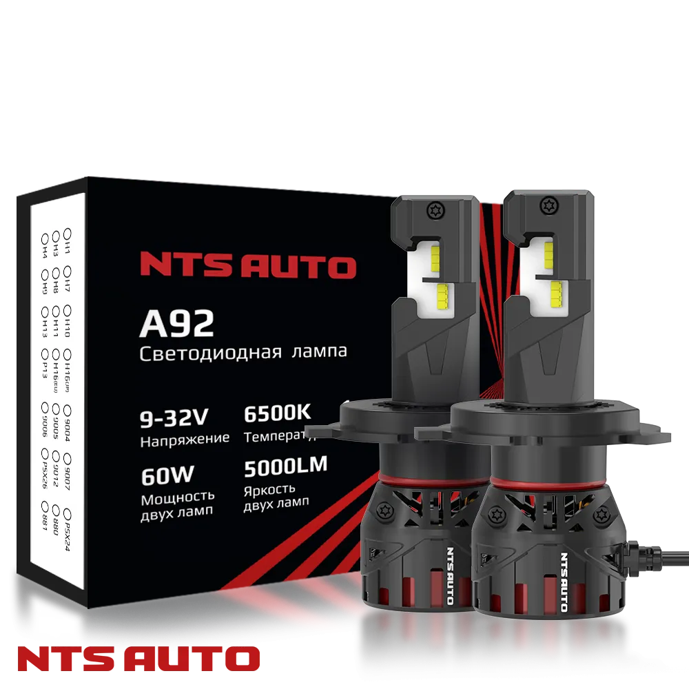 Светодиодные лампы A92 H4/19