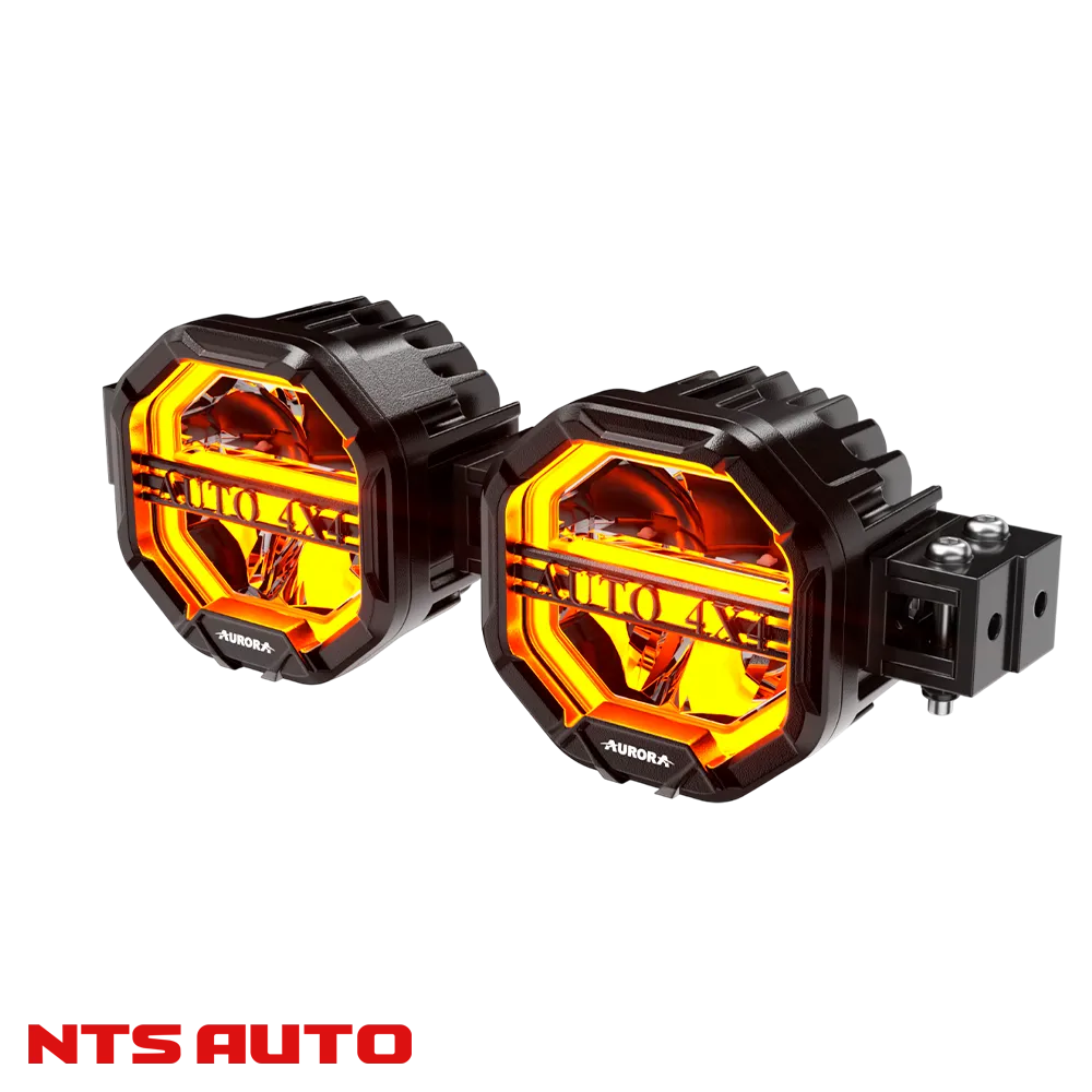 СВЕТОДИОДНАЯ БАЛКА 12" ДАЛЬНЕГО СВЕТА AURORA LINKABLE LIGHT ДХО Б/Ж