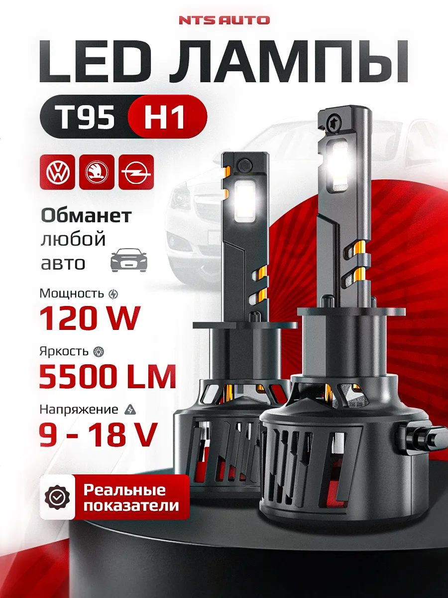 Светодиодная лампа T95 H1