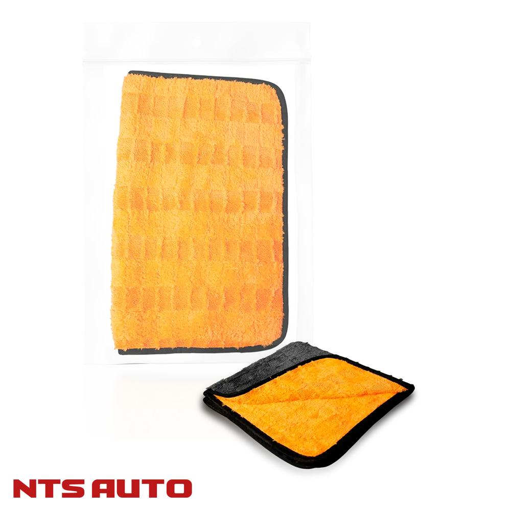 Микрофибра для воды оранжево-серая 40x50