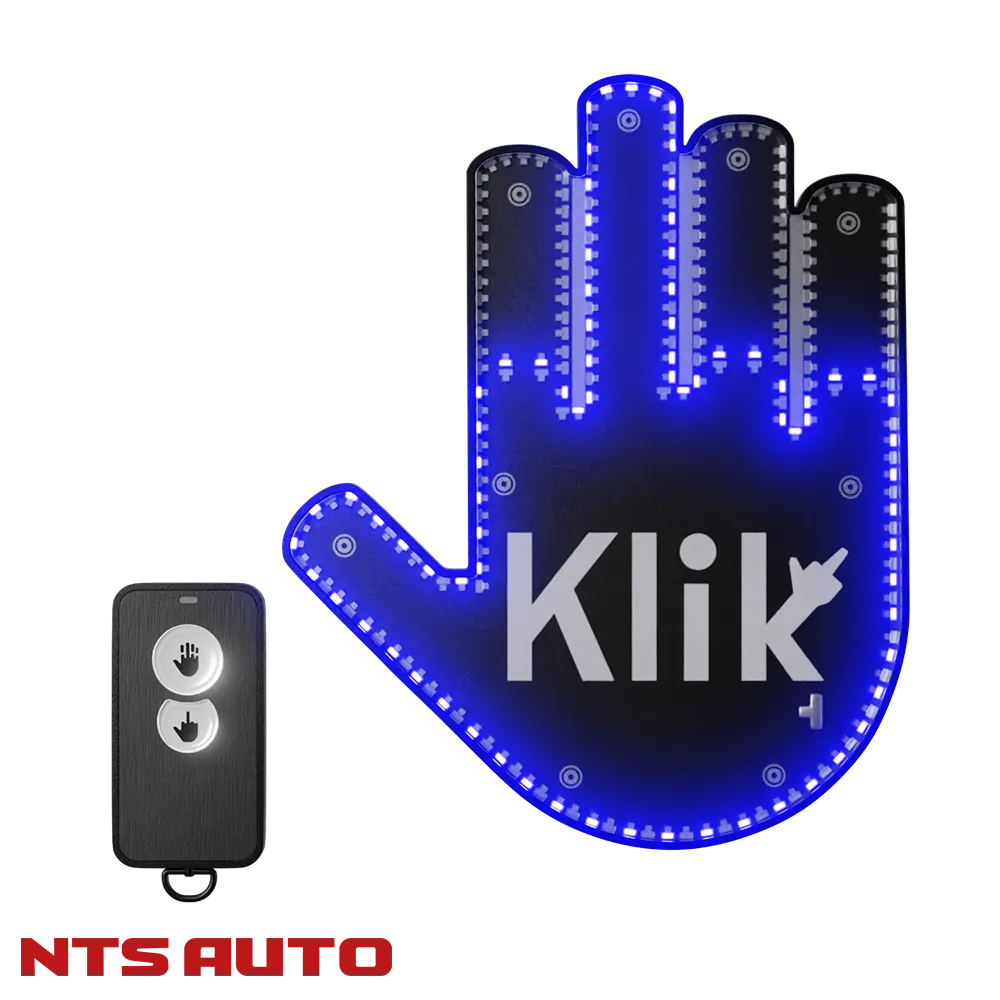 Наклейка для авто KLIK СИНИЙ