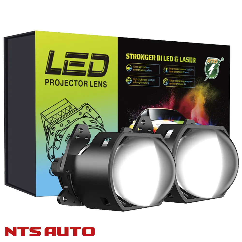 BI-LED линза "CORVUS" 3 дюйма квадратный 12V 6300K