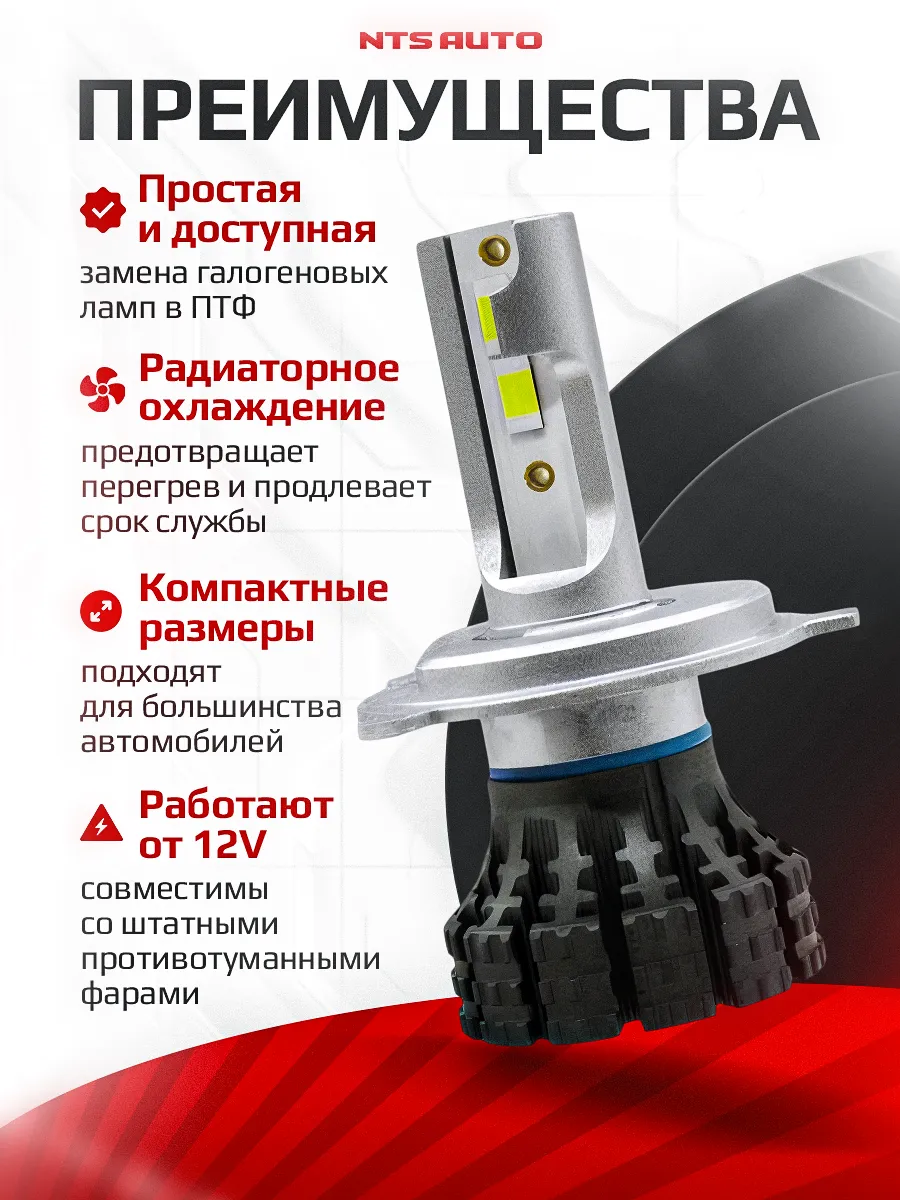 Светодиодные лампы S5 H4