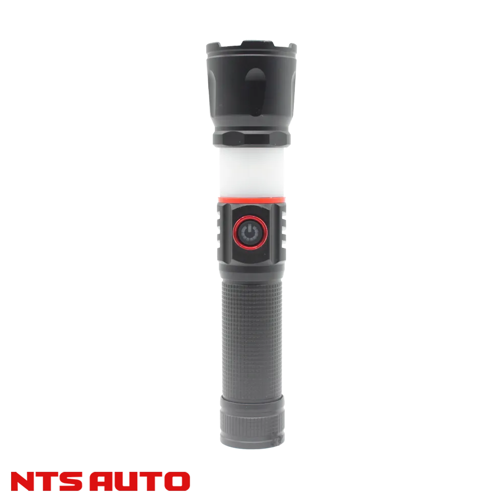 Фонарик с зумом и ночником