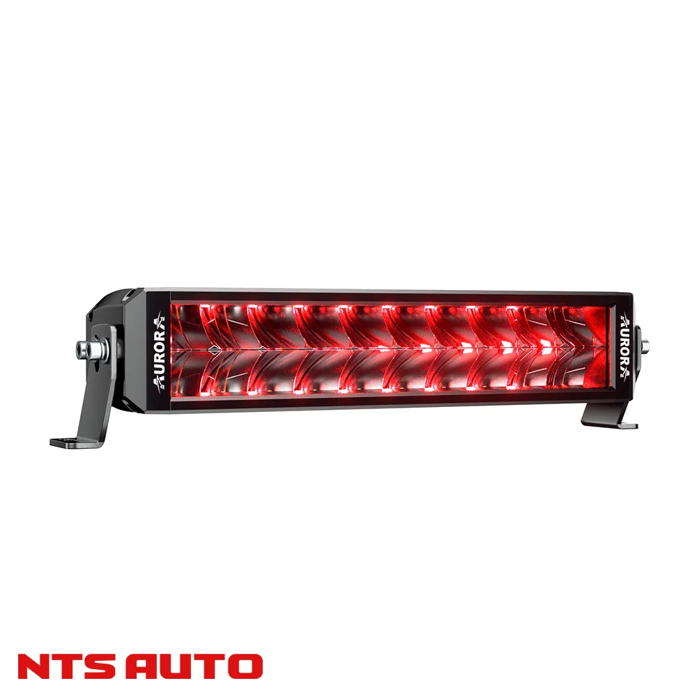 СВЕТОДИОДНАЯ БАЛКА 40" ДВУХРЯДНАЯ ДАЛЬНЕГО СВЕТА AURORA D8 C RGB МОДУЛЕМ
