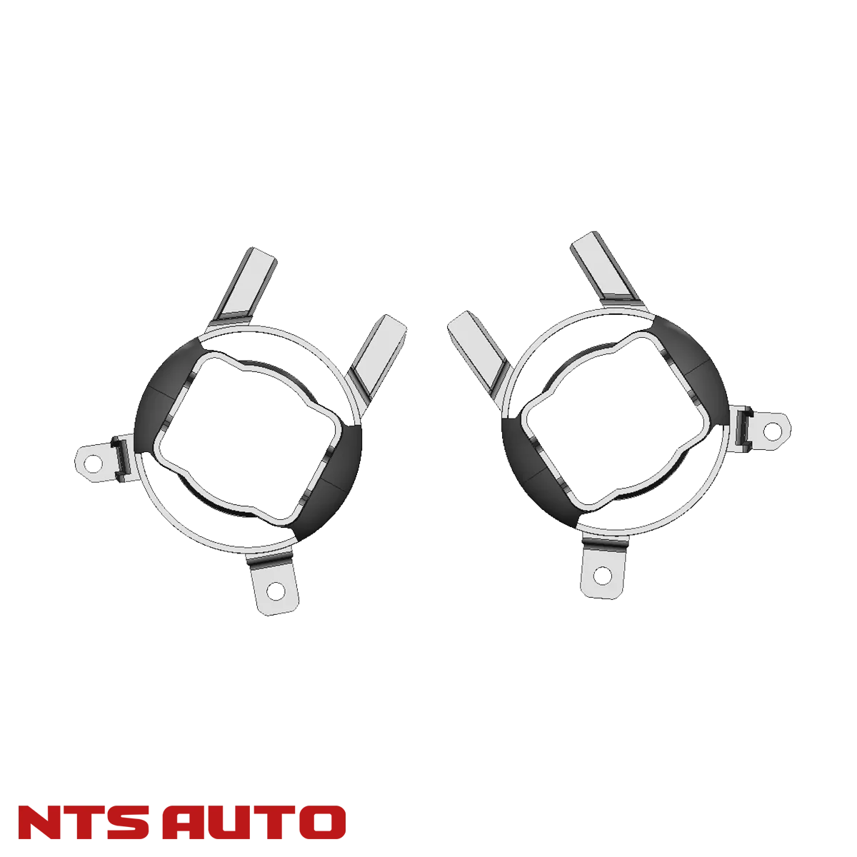 Крепление изготовленное на 3D-принтере для ПТФ BMW 1–4 серии F20–F36 (2012–2020), под Bi-LED ALTUS