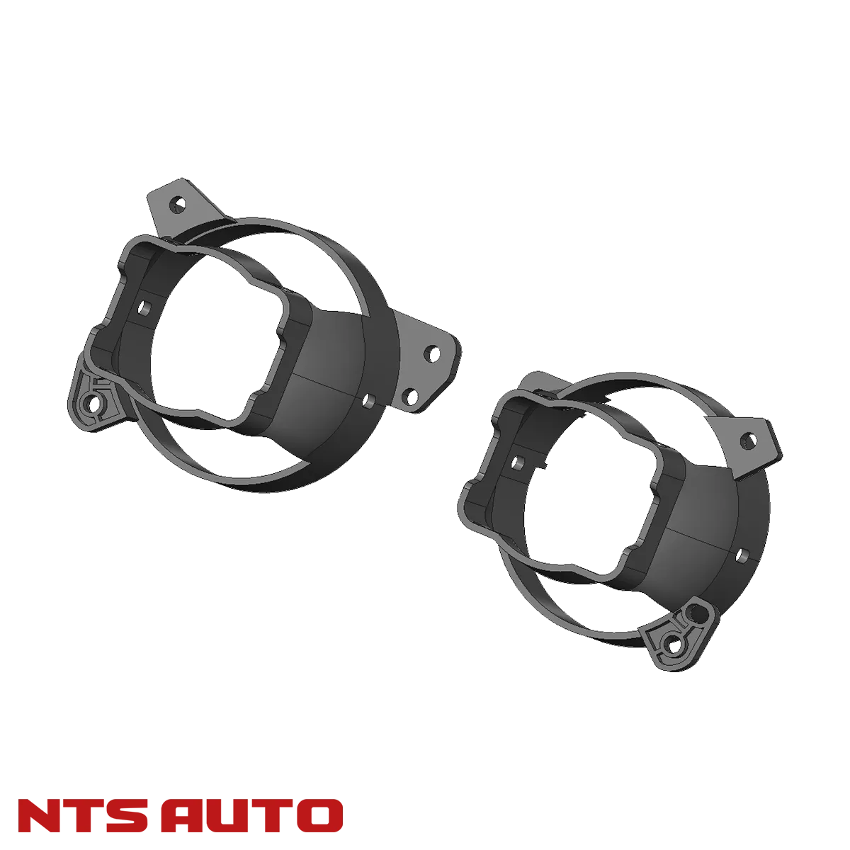 Крепление изготовленное на 3D принтере для Mercedes Vito W212