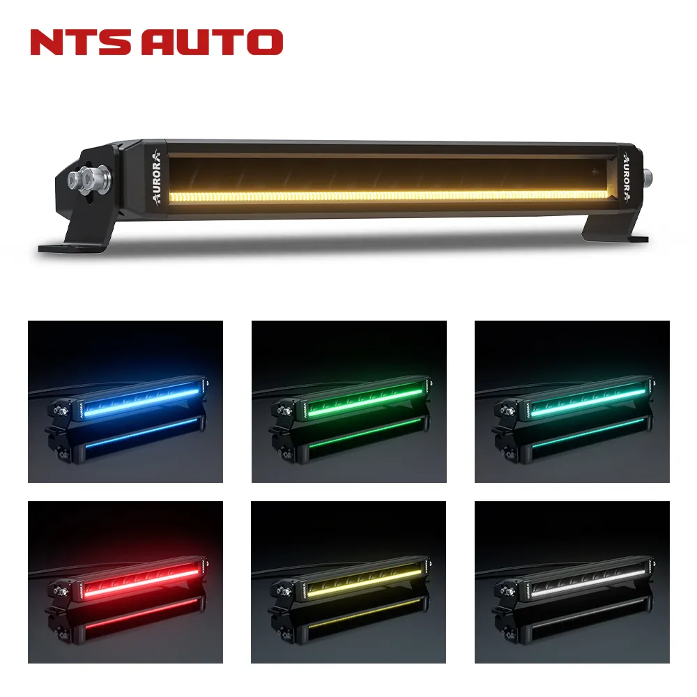 СВЕТОДИОДНАЯ БАЛКА 10" ДАЛЬНЕГО СВЕТА AURORA S5D1 RGB ДХО СВЕТОДИОДНАЯ БАЛКА 10" ДАЛЬНЕГО СВЕТА AURORA S5D1 RGB ДХО