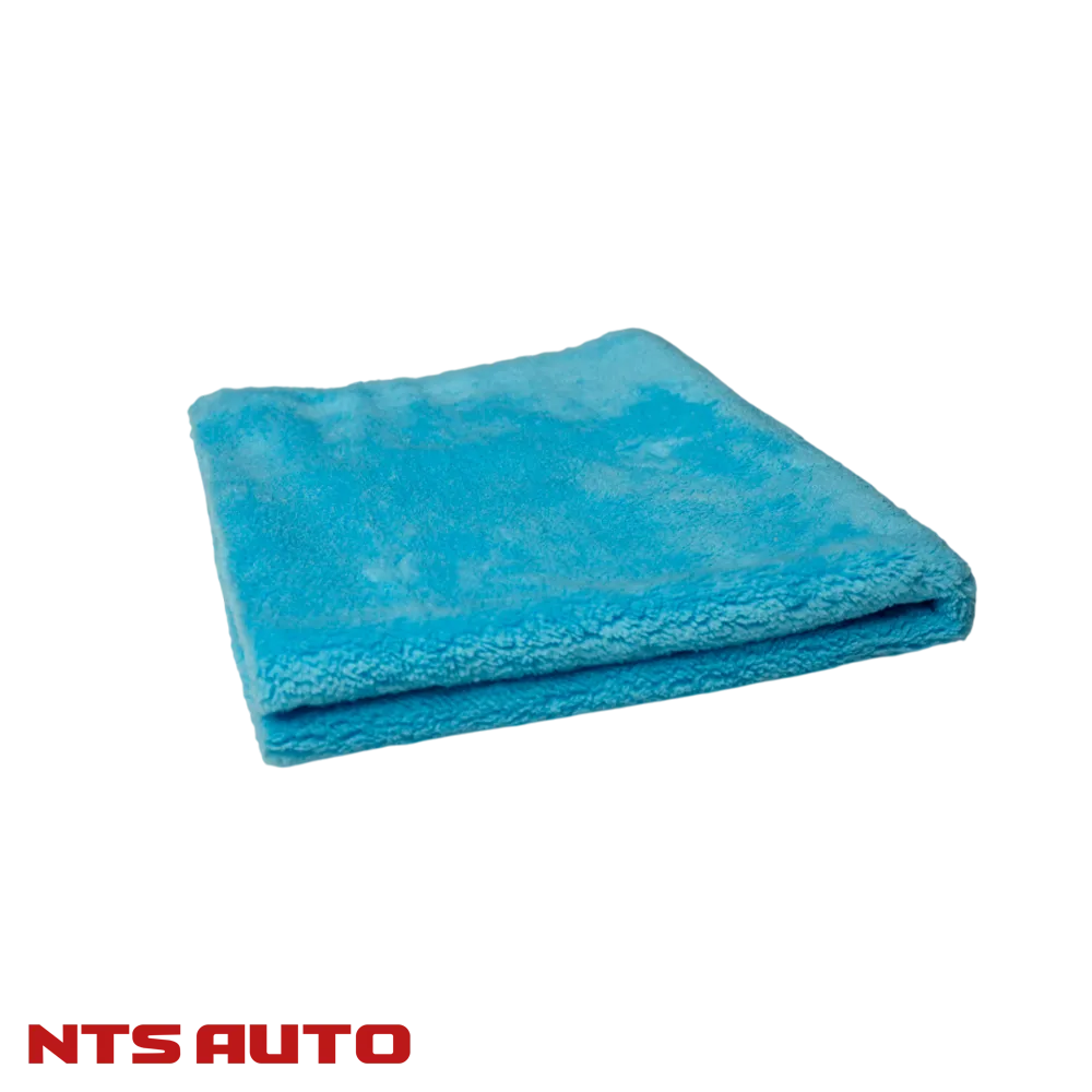 Салфетка из микрофибры бесшовная 40смХ40см ГОЛУБАЯ