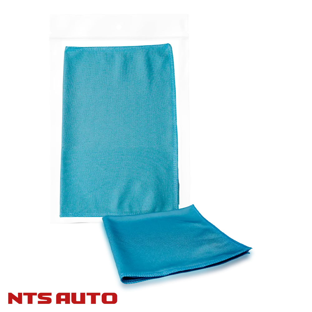 Салфетка для стеклянных поверхностей 40Х40см ГОЛУБАЯ 