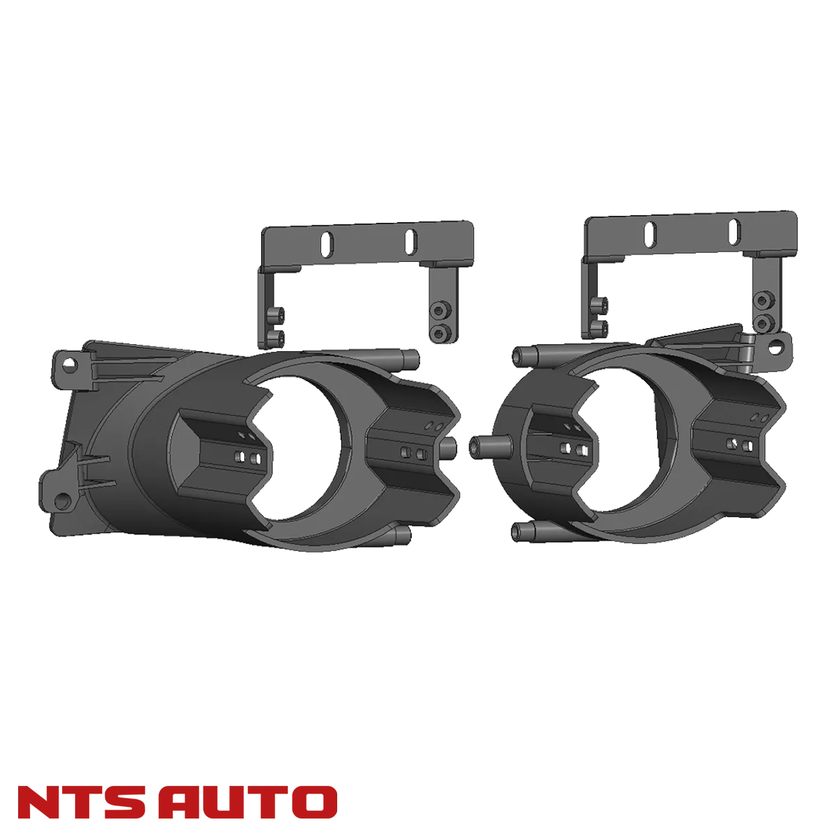 Крепление изготовленное на 3D принтере для BMW E39 2 дюйма!