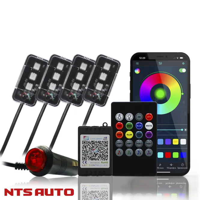 Подсветка ног LD-4N приложение и пульт