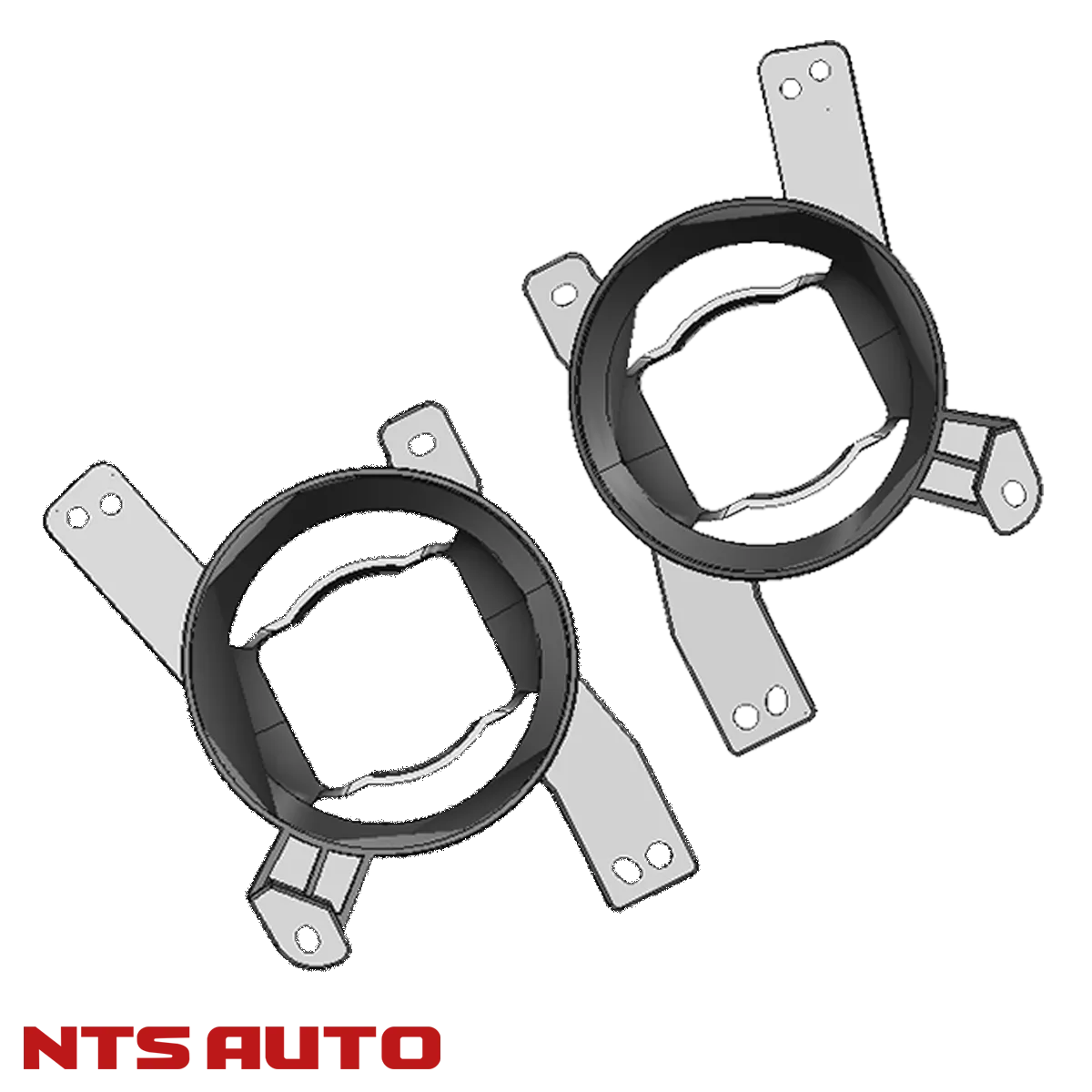 Крепление изготовленное на 3D принтере для Hyundai Santa FE 2 2005-2012