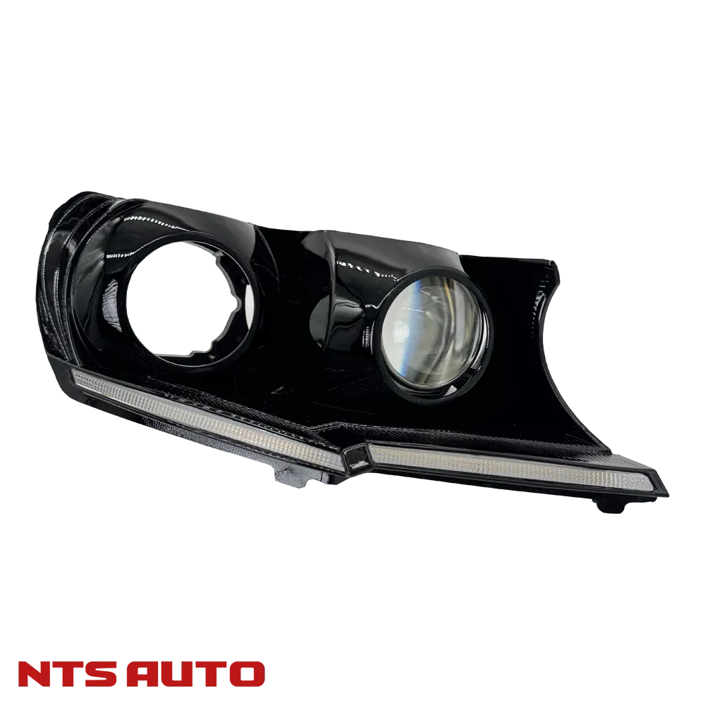 Маска-отражатель в замен штатных на SKODA OCTAVIA 2014-2016 с ДХО