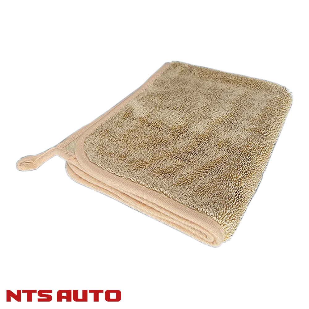 Полотенце из микрофибры для авто 40Х50см БЕЖЕВОЕ