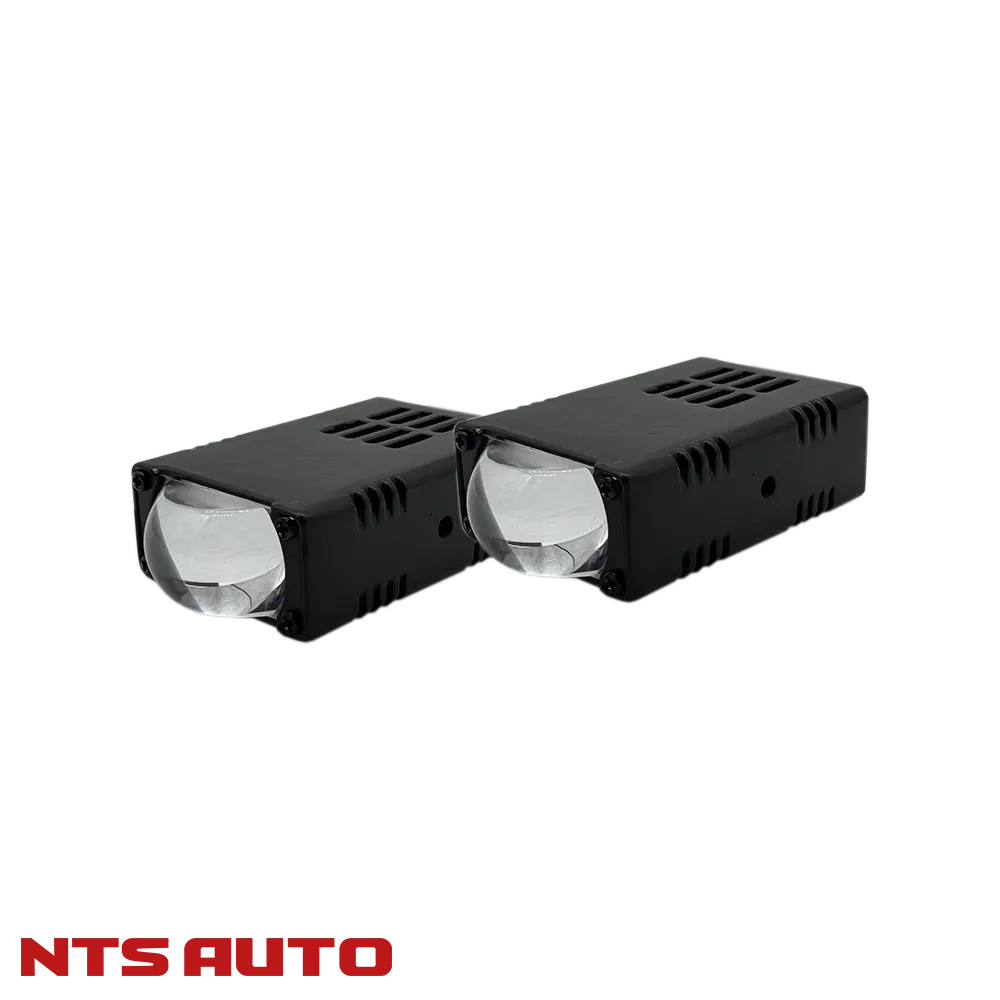 Светодиодная фара с СТГ 1 LED БЕЛО-ЖЕЛТАЯ БЛИЖНЕГО СВЕЧЕНИЯ С КУЛЕРОМ