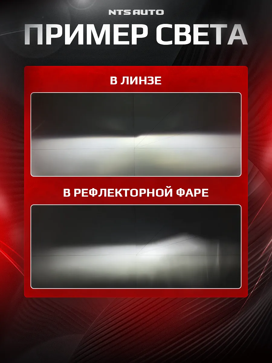 Светодиодные лампы A53 H7/H18 6300К