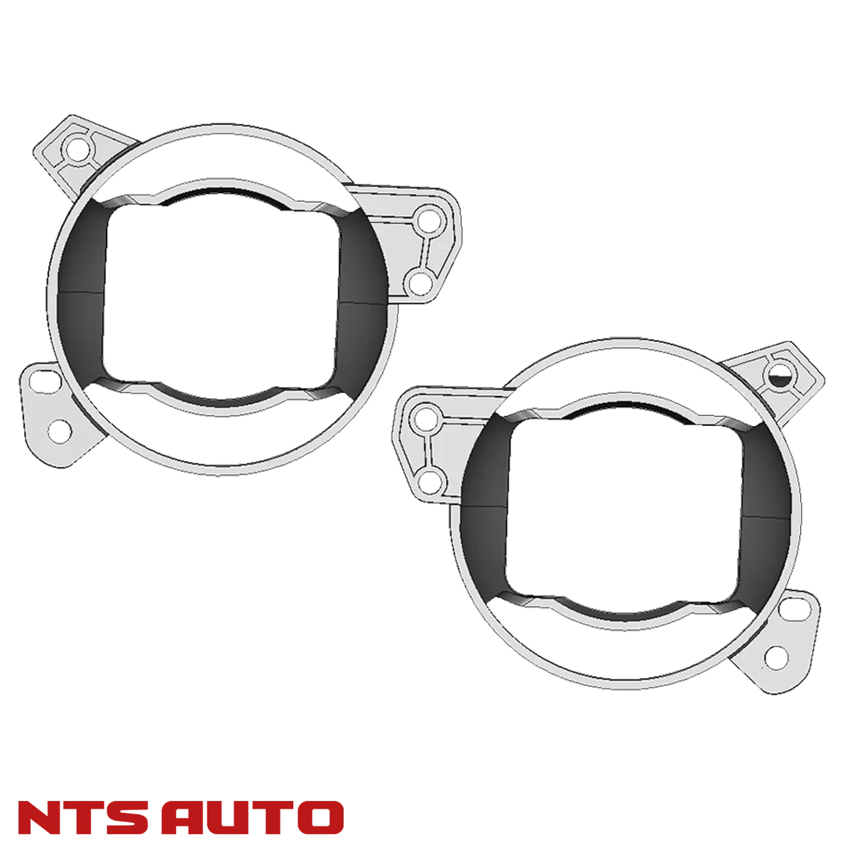 Крепление изготовленное на 3D принтере для Mercedes Vito W212