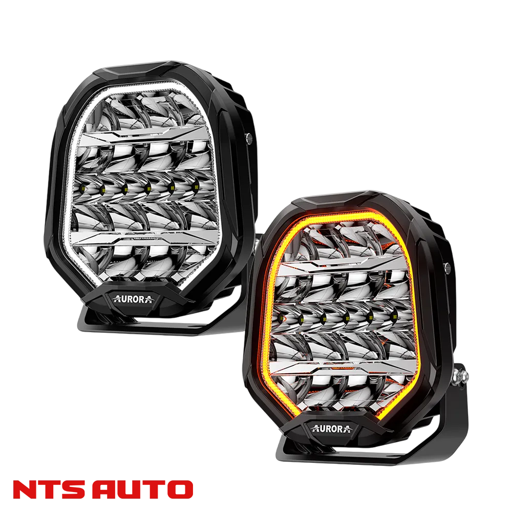 СВЕТОДИОДНАЯ ФАРА 9" ДАЛЬНЕГО СВЕТА AURORA ДХО Б/Ж