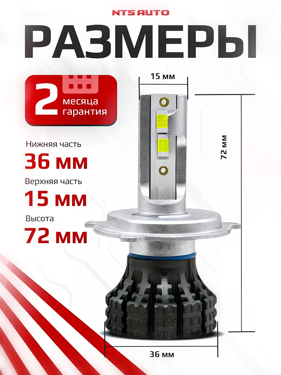 Светодиодные лампы S5 H4