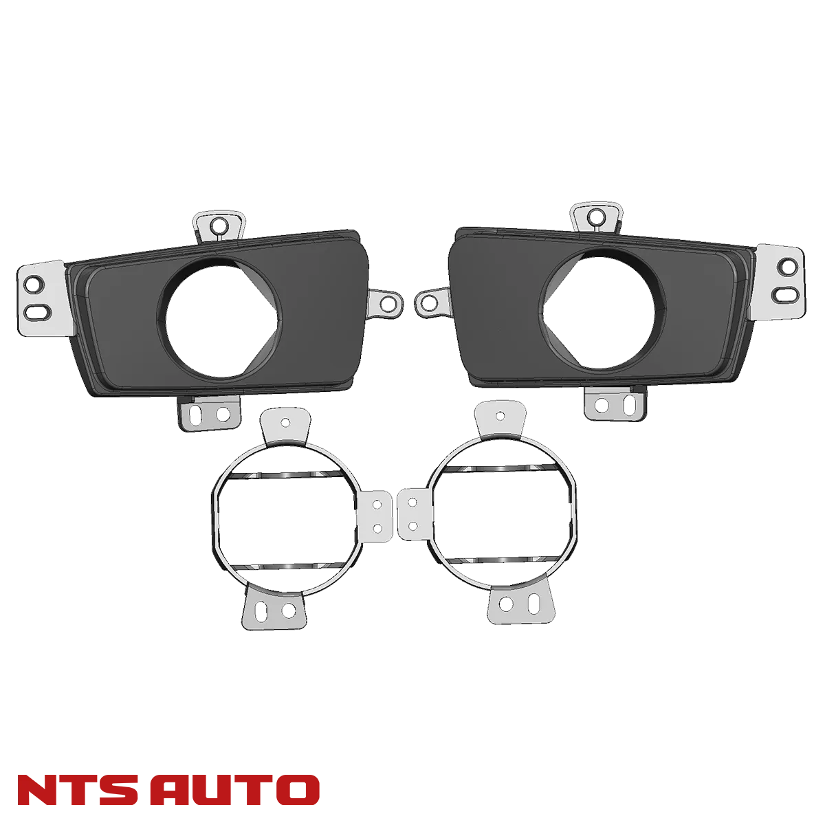 Крепление изготовленное на 3D принтере для FORD FOCUS 3 рест. -  2 дюйма