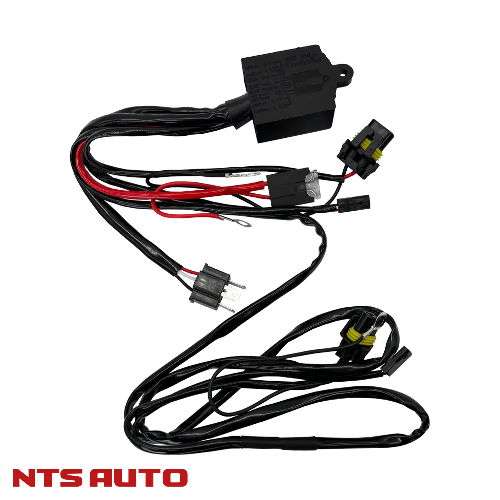 Проводка для дальнего света в рефлекторной оптики с цоколем Н4  Проводка для дальнего света в рефлекторной оптики с цоколем Н4