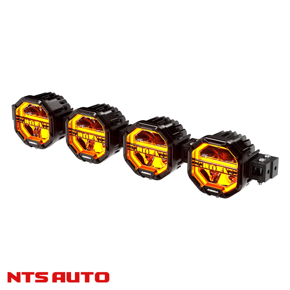 СВЕТОДИОДНАЯ БАЛКА 22" ДАЛЬНЕГО СВЕТА AURORA LINKABLE LIGHT ДХО Б/Ж