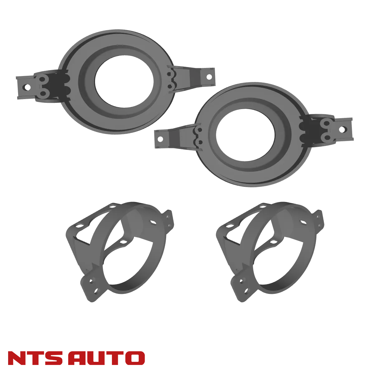 Крепление изготовленное на 3D принтере для Geely MK Cross 2 дюйма!