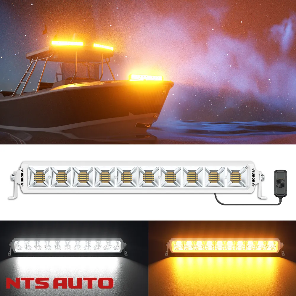 СВЕТОДИОДНАЯ БАЛКА 20" РАССЕИВАЮЩЕГО СВЕТА МНОГОЦВЕТНАЯ AURORA 1800K-6500K 