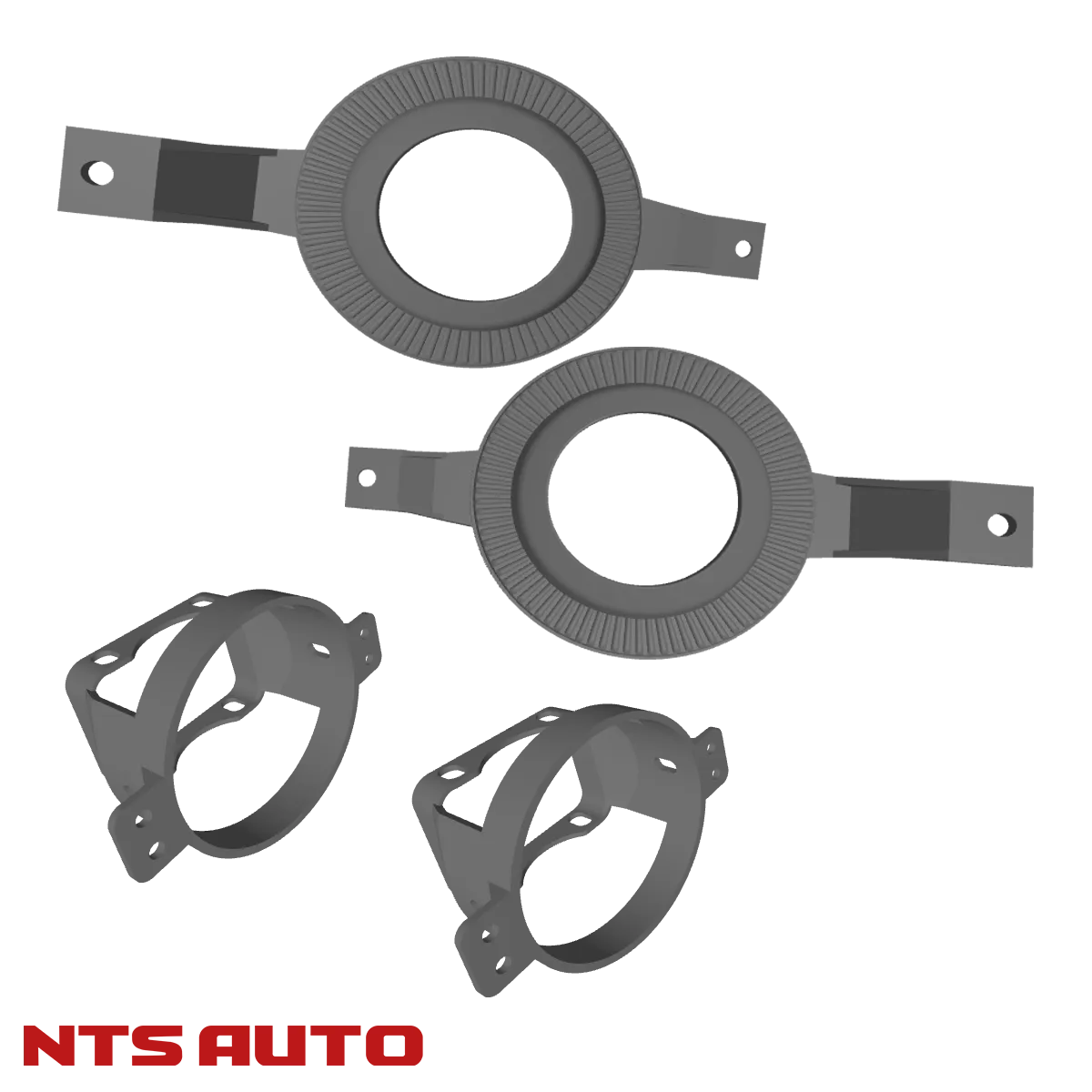 Крепление изготовленное на 3D принтере для Geely MK Cross 2 дюйма!