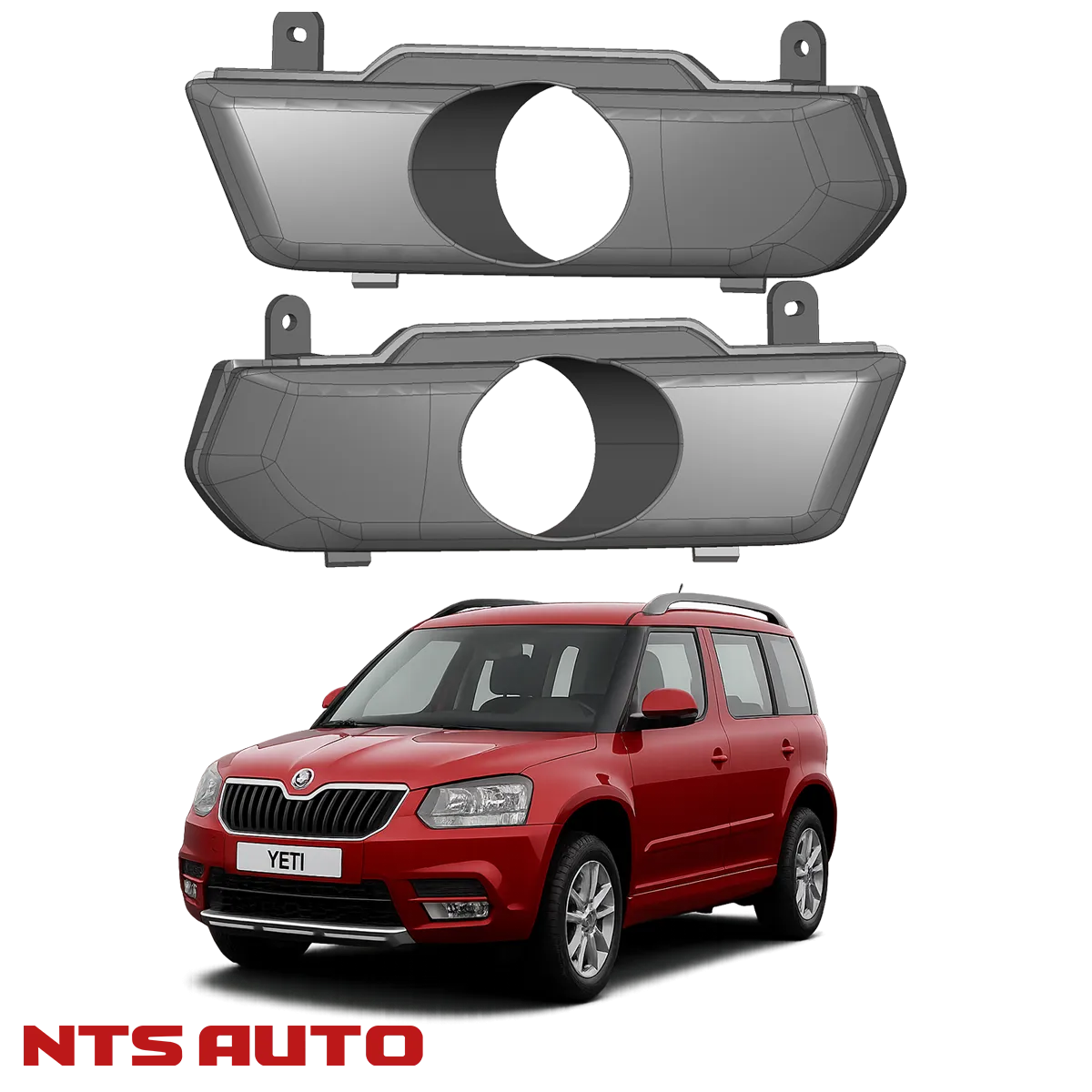 Крепление изготовленное на 3D принтере для SKODA Yeti 2013-2018 INDOOR