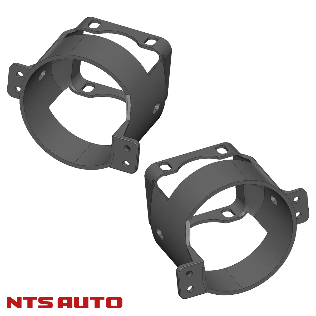 Крепление изготовленное на 3D принтере для SKODA Yeti 2013-2018 OUTDOOR 2 дюйма