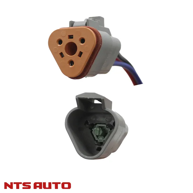 Конектор влагозащитный 3 контакта папа