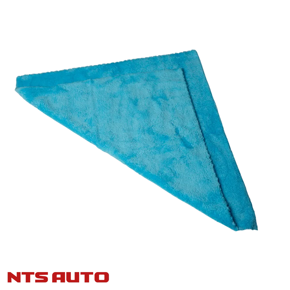 Салфетка из микрофибры бесшовная 40смХ40см ГОЛУБАЯ