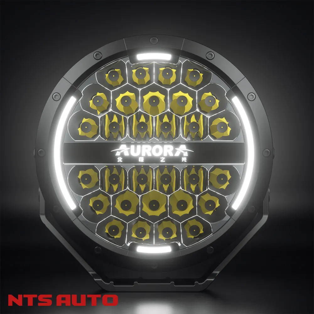 Светодиодная фара ДАЛЬНЕГО СВЕЧЕНИЯ с ДХО 9" Светодиодная фара ДАЛЬНЕГО СВЕЧЕНИЯ с ДХО 9"