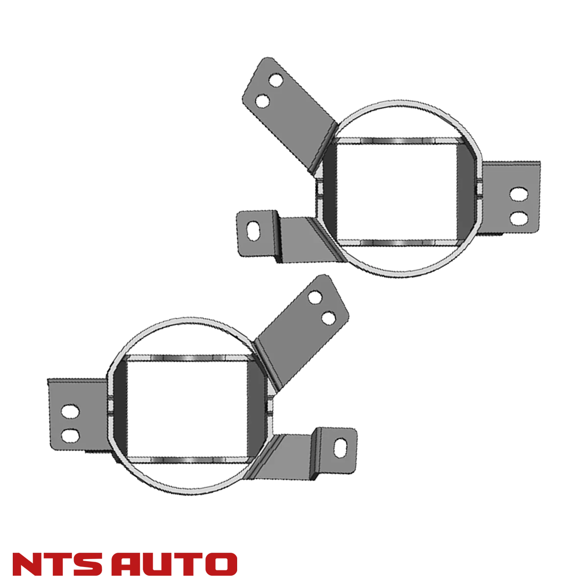 Крепление изготовленное на 3D принтере для Kia Rio IV 2017-20 2 дюйма!