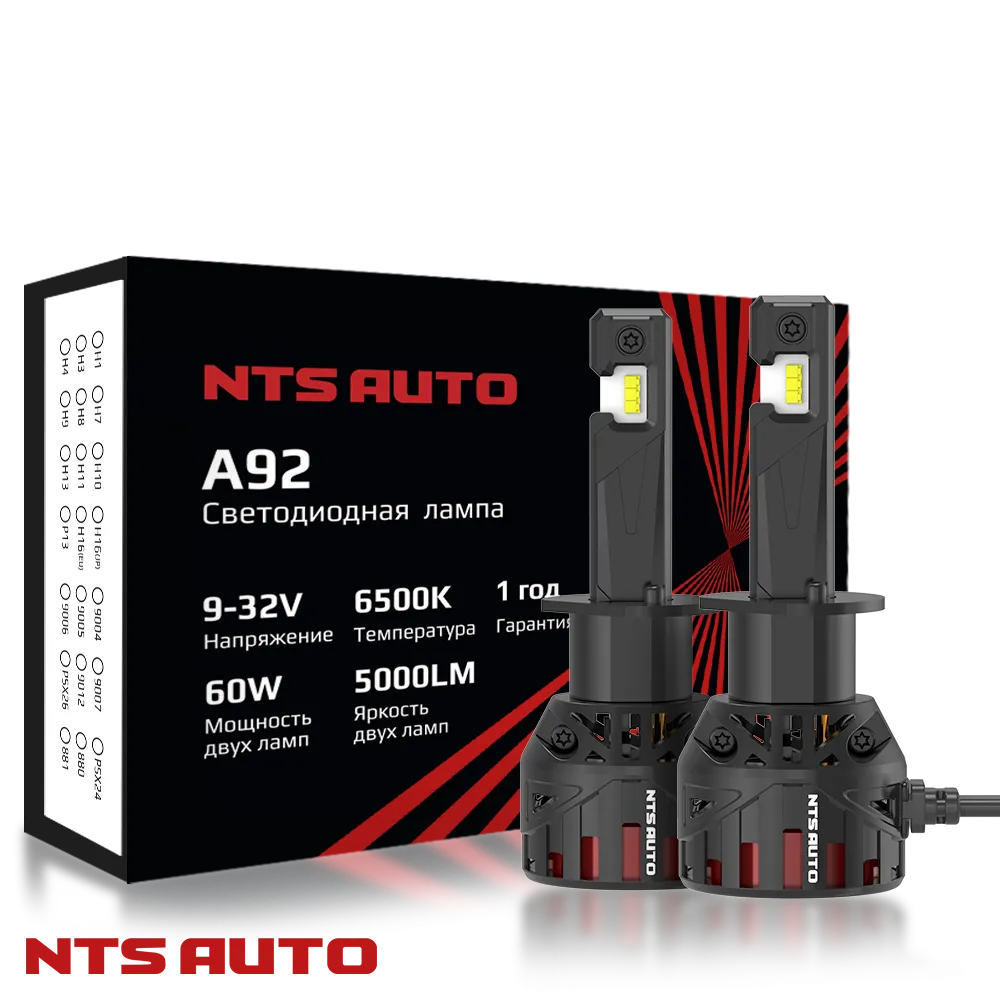 Светодиодные лампы A92 H1