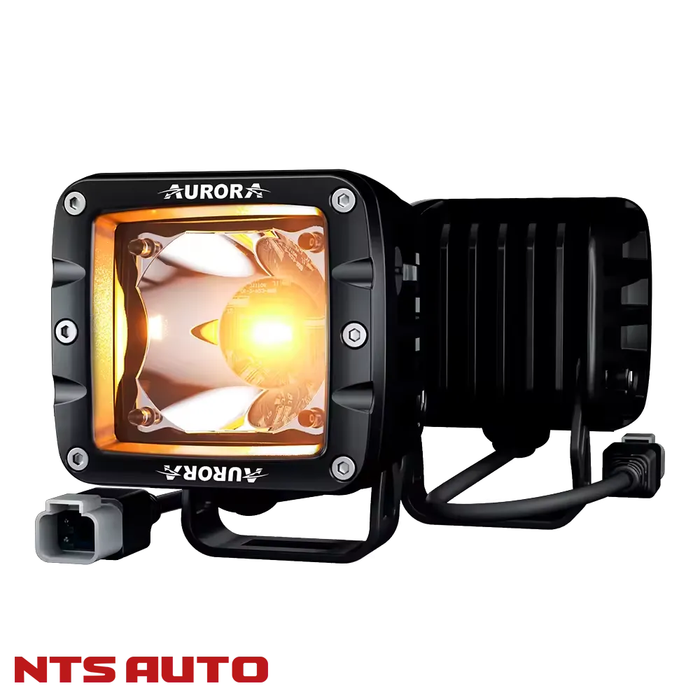 СВЕТОДИОДНАЯ ФАРА  2" БЕЛО-ЖЕЛТАЯ ДАЛЬНЕГО СВЕТА AURORA ALO-2-P23H1