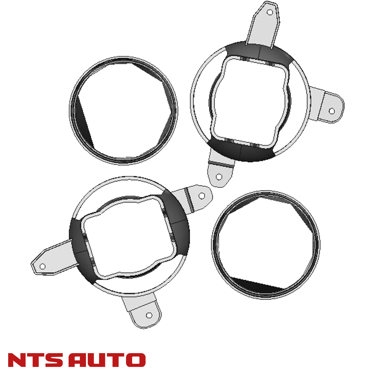 Крепление изготовленное на 3D принтере для Hyundai Sonata EF