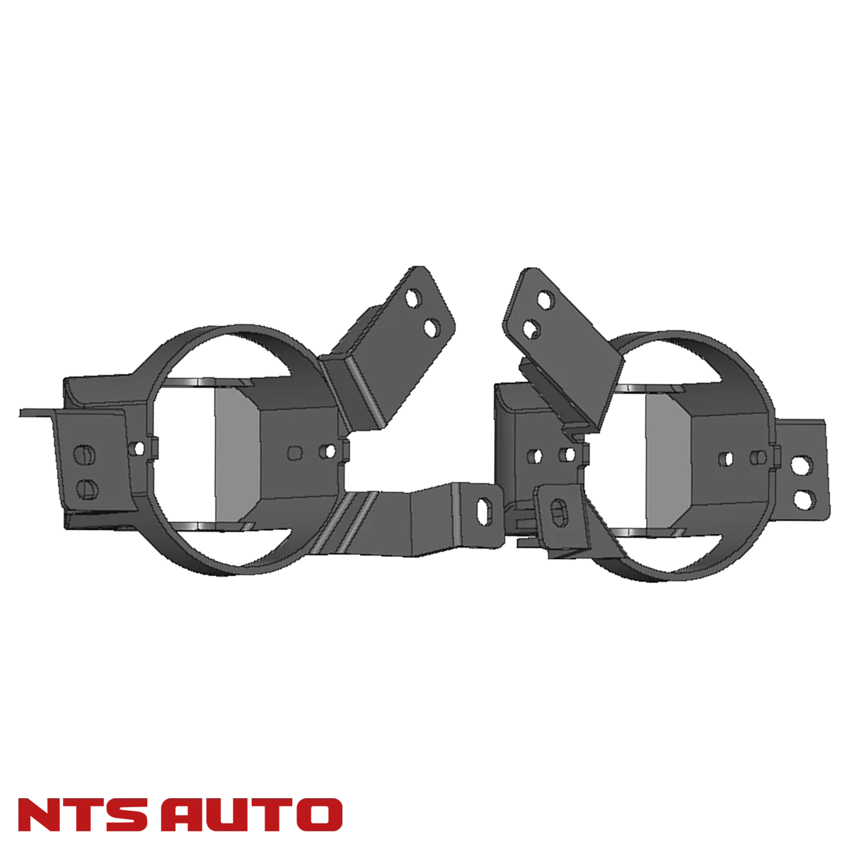 Крепление изготовленное на 3D принтере для Kia Rio IV 2017-20 2 дюйма!