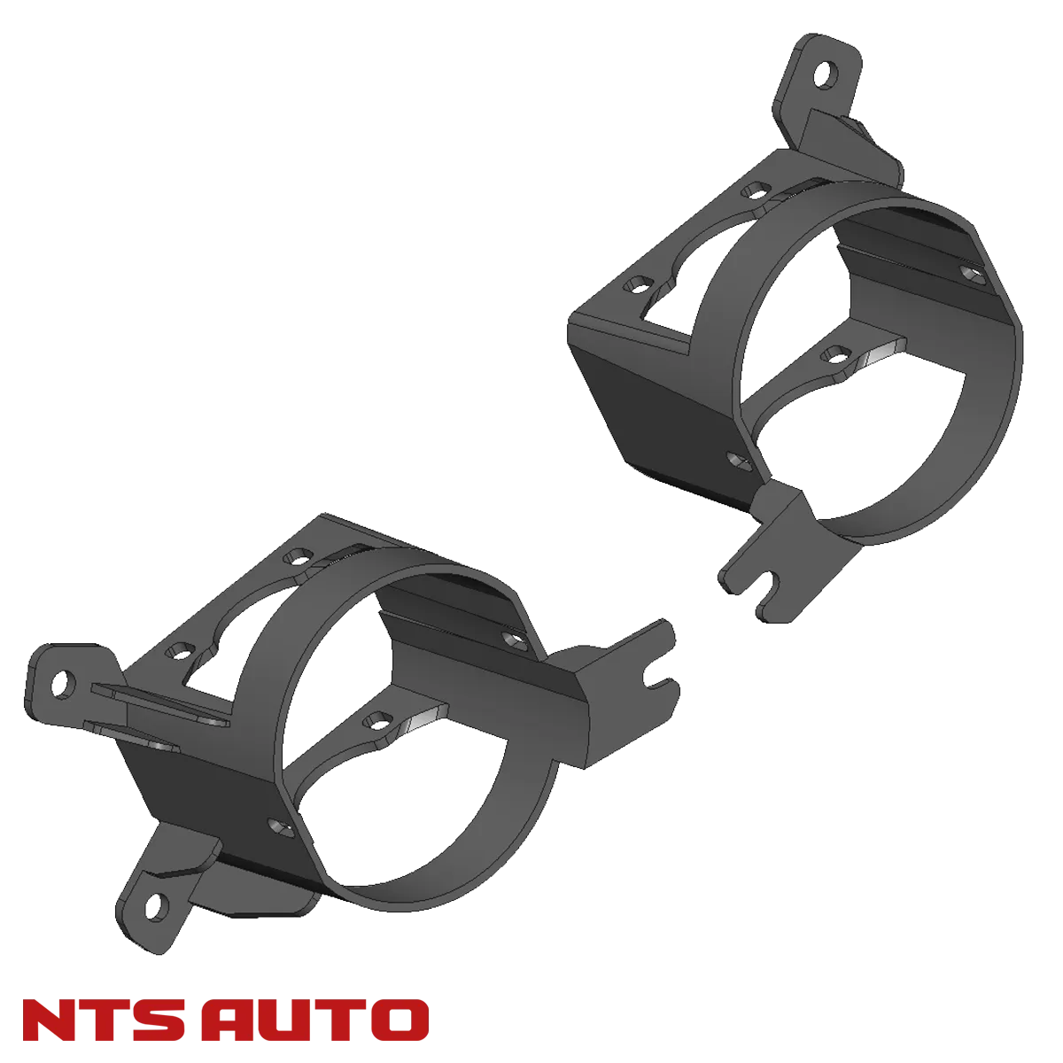 Крепление изготовленное на 3D принтере для Skoda Octavia A5 RS / Scout II 2 дюйма!