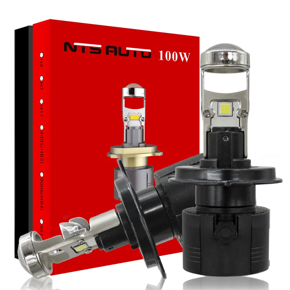 Светодиодная мини лампа-линза A80 H4 50W Светодиодная мини лампа-линза A80 H4 50W