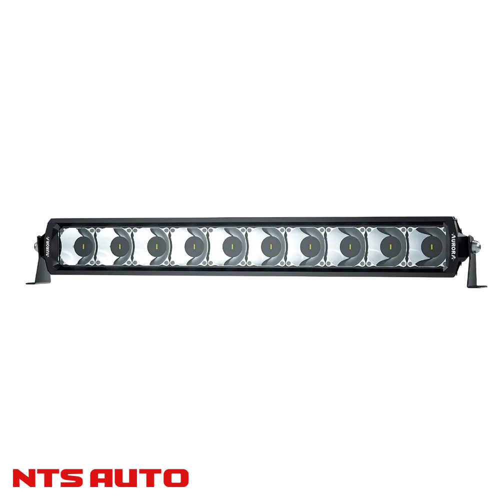 СВЕТОДИОДНАЯ БАЛКА 20" ДВУХРЯДНАЯ ДАЛЬНЕГО СВЕТА AURORA D6T C RGB МОДУЛЕМ