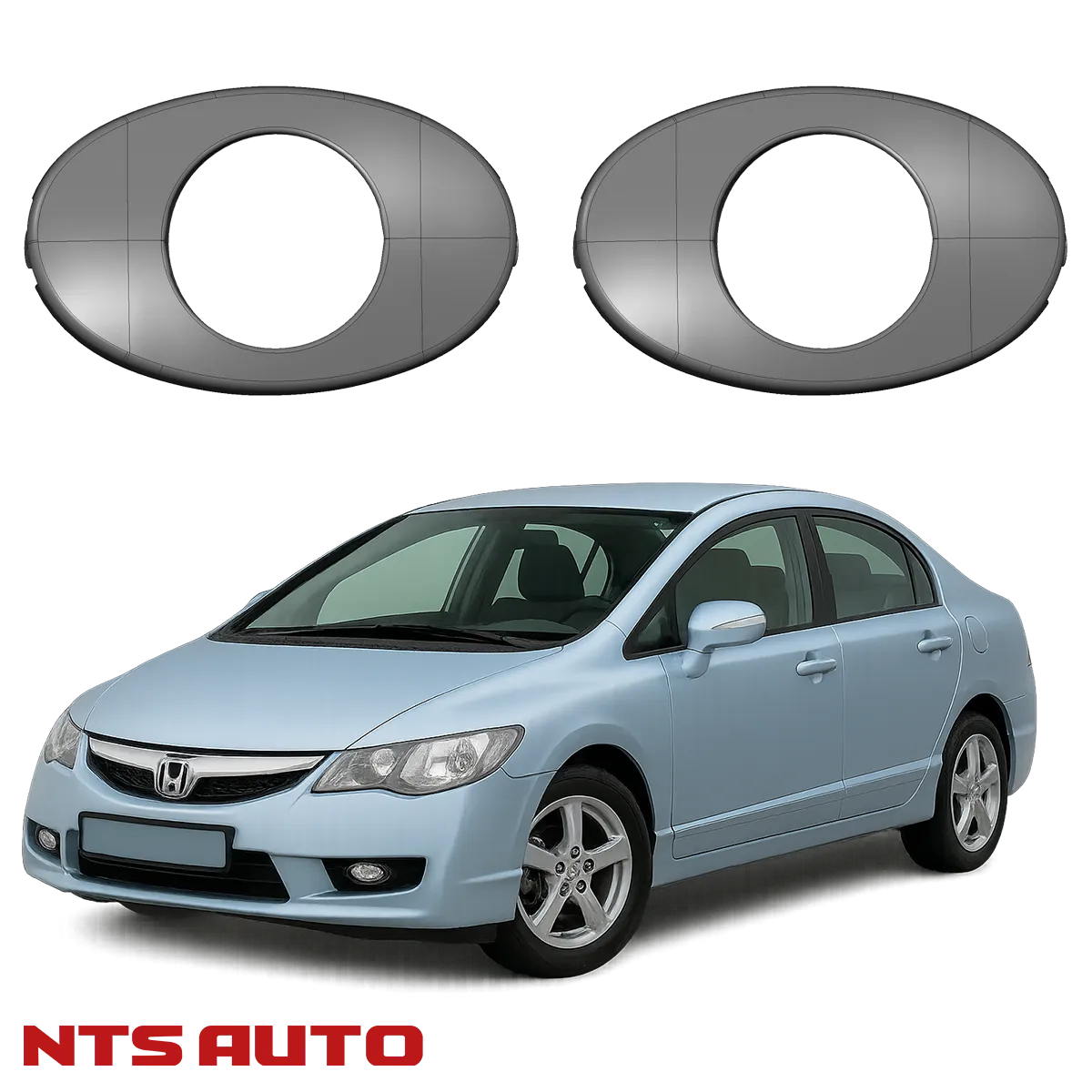 Крепление изготовленное на 3D принтере для Honda Civic 4D - 2 дюйма!