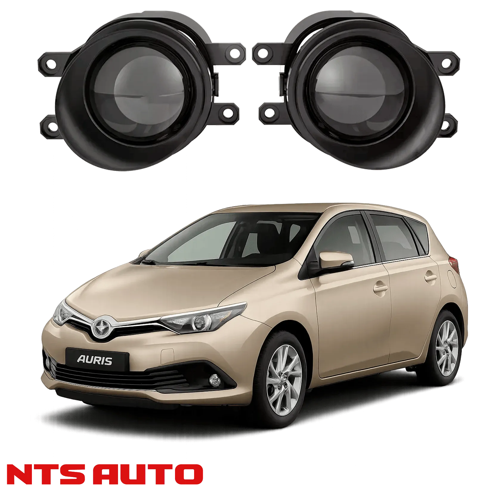 Противотуманные фары на Toyota Auris