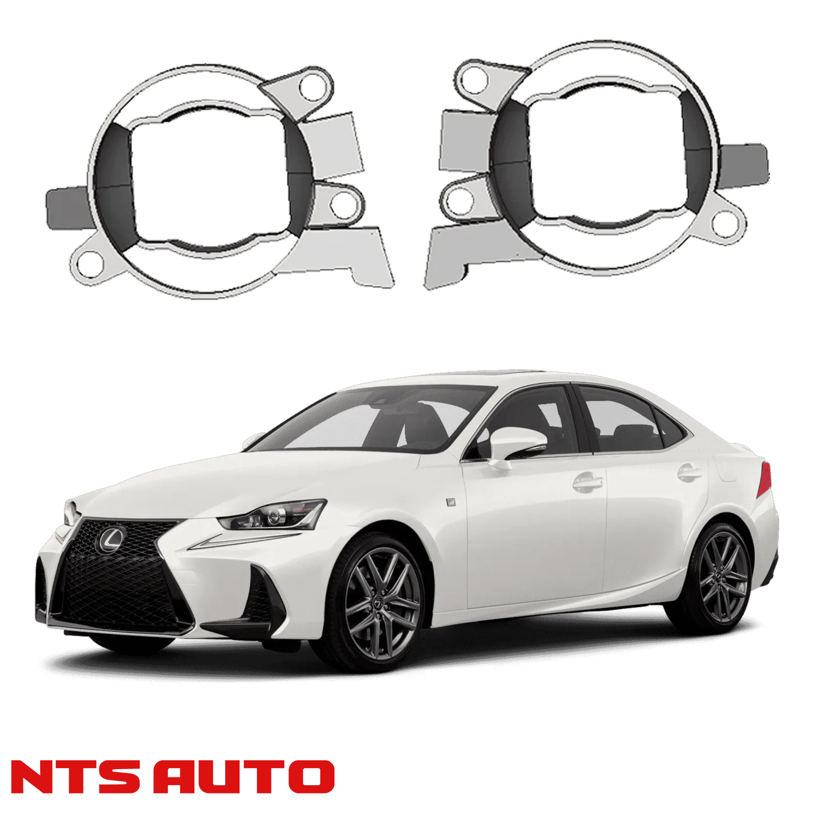 Крепления для противотуманных фар на Lexus IS200