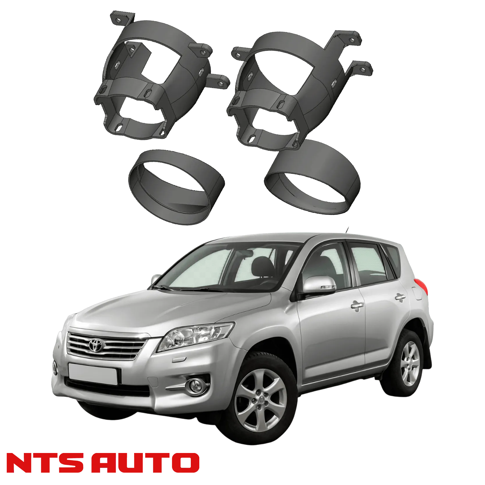 Крепления для противотуманных фар на Toyota RAV4 (2005–2012)