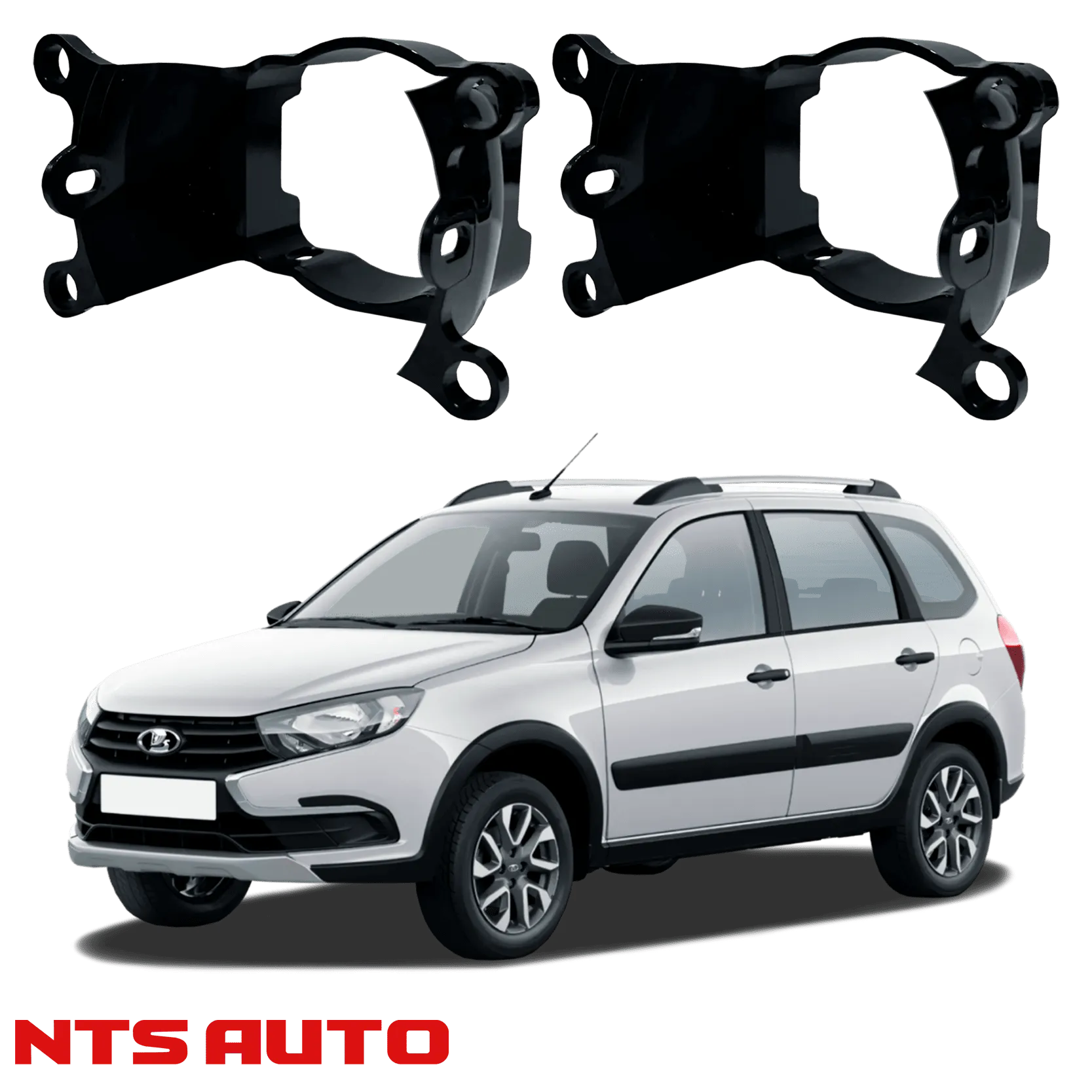 Крепления для противотуманных фар на Lada Granta Cross (2018-н.в.)